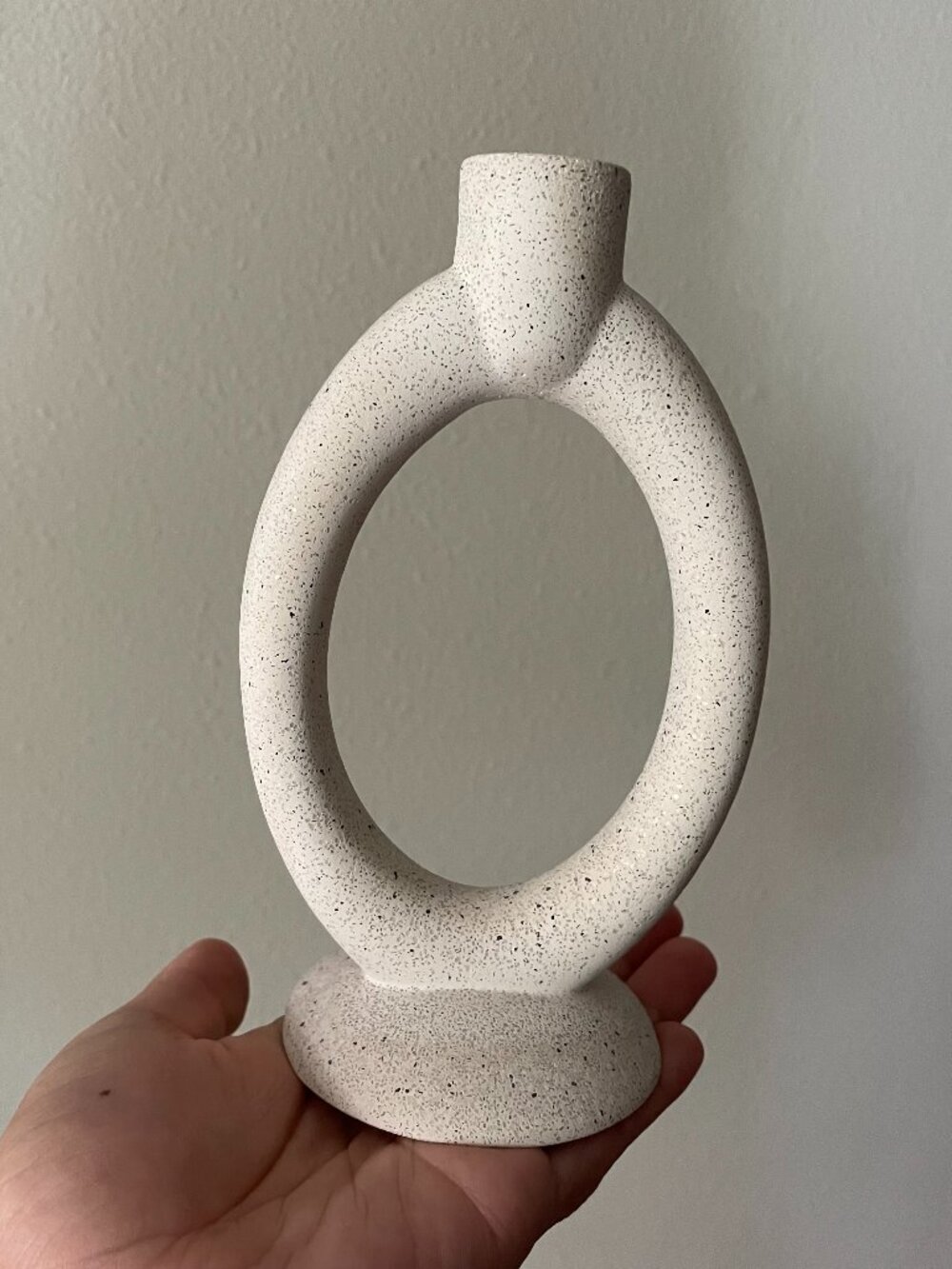 Modern minimalist Scandinavian style candle holder